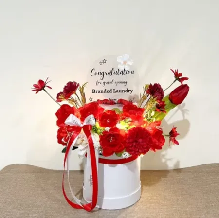 Bloom Box Akrilik Ucapan Grand Opening Gedebage